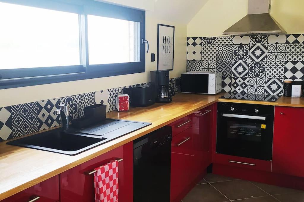 Le Gite De La Ferme Portbail Extérieur photo