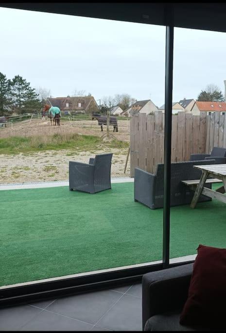 Le Gite De La Ferme Portbail Extérieur photo